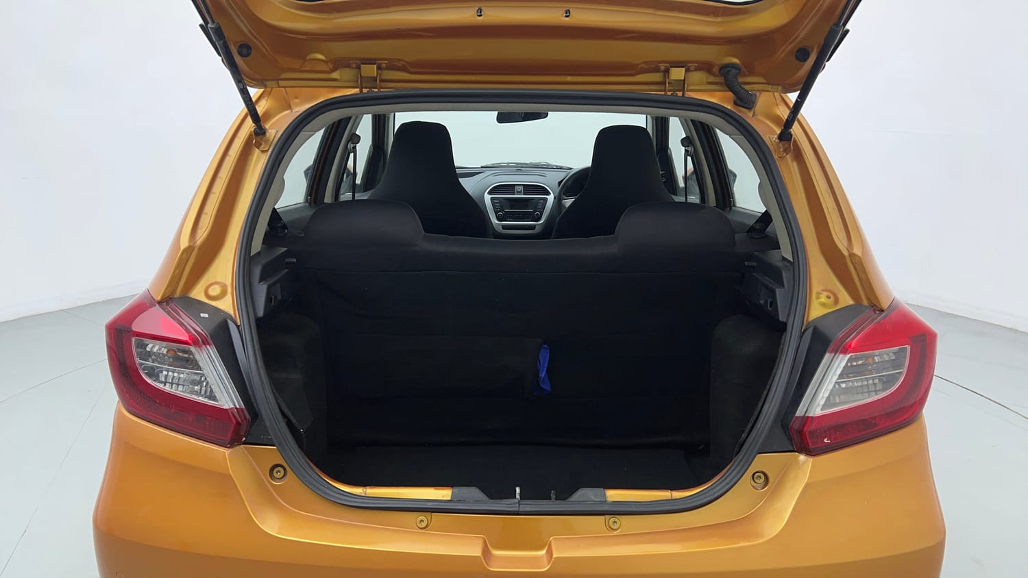 Used 2016 Tata Tiago Revotron XT Petrol Manual interior DICKY INSIDE VIEW