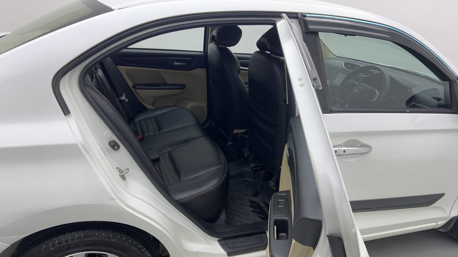 Used 2024 Honda Amaze VX 1.2 Petrol CVT Petrol Automatic interior RIGHT SIDE REAR DOOR CABIN VIEW