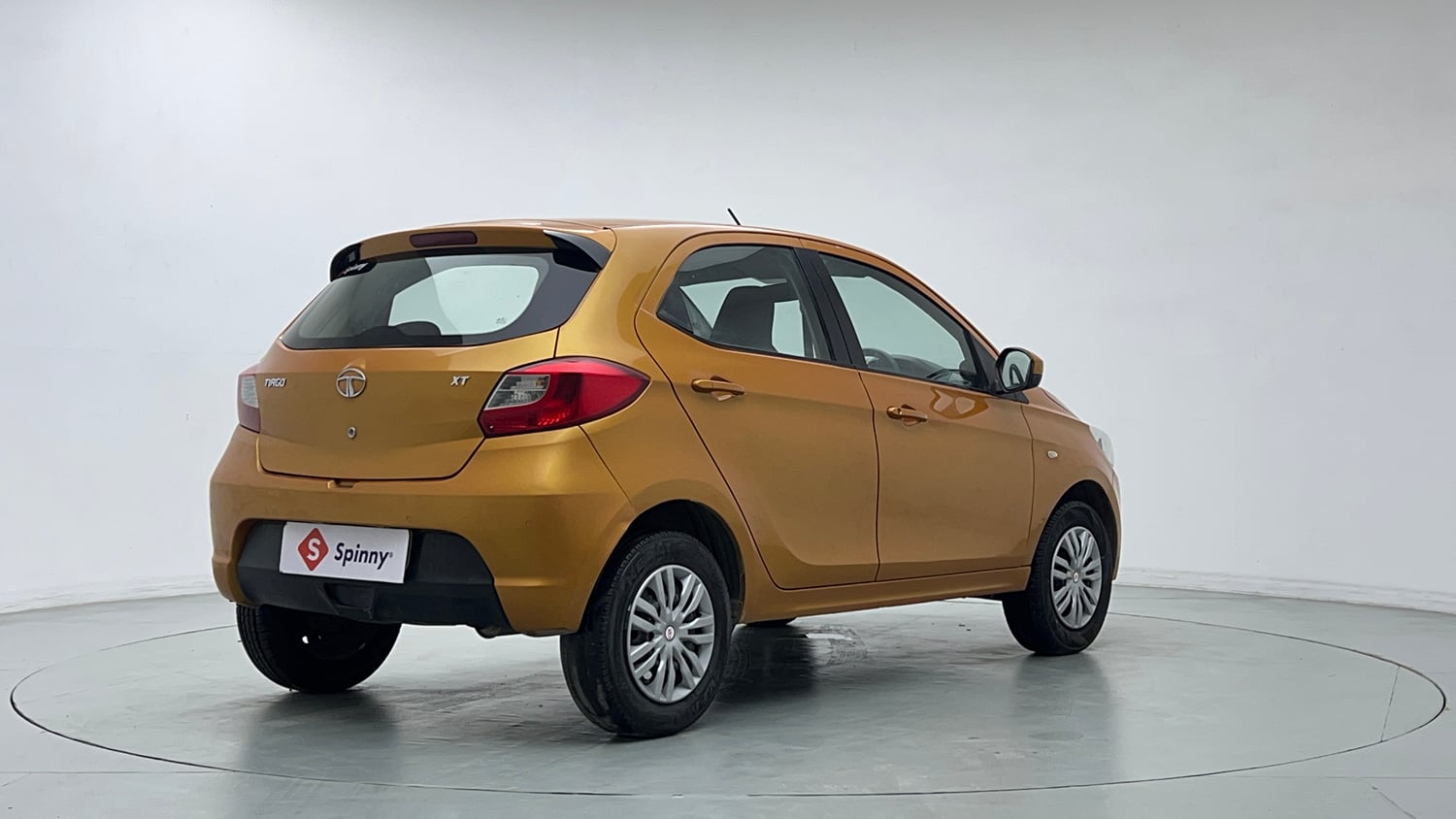 Used 2016 Tata Tiago Revotron XT Petrol Manual exterior RIGHT REAR CORNER VIEW