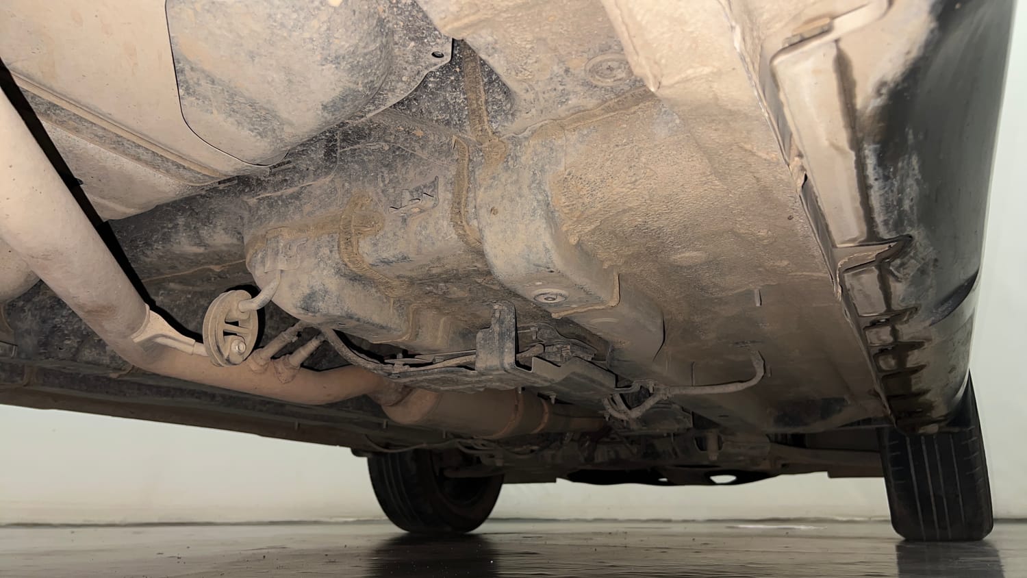 Used 2023 Hyundai Creta SX (O) 1.5 Diesel Automatic Diesel Automatic extra REAR RIGHT UNDERBODY VIEW