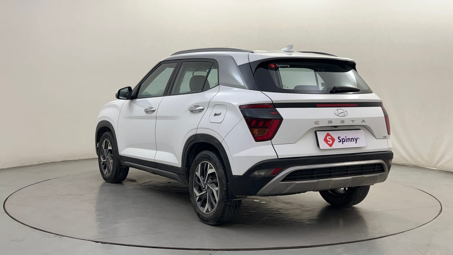 Used 2023 Hyundai Creta SX (O) 1.5 Diesel Automatic Diesel Automatic exterior LEFT REAR CORNER VIEW