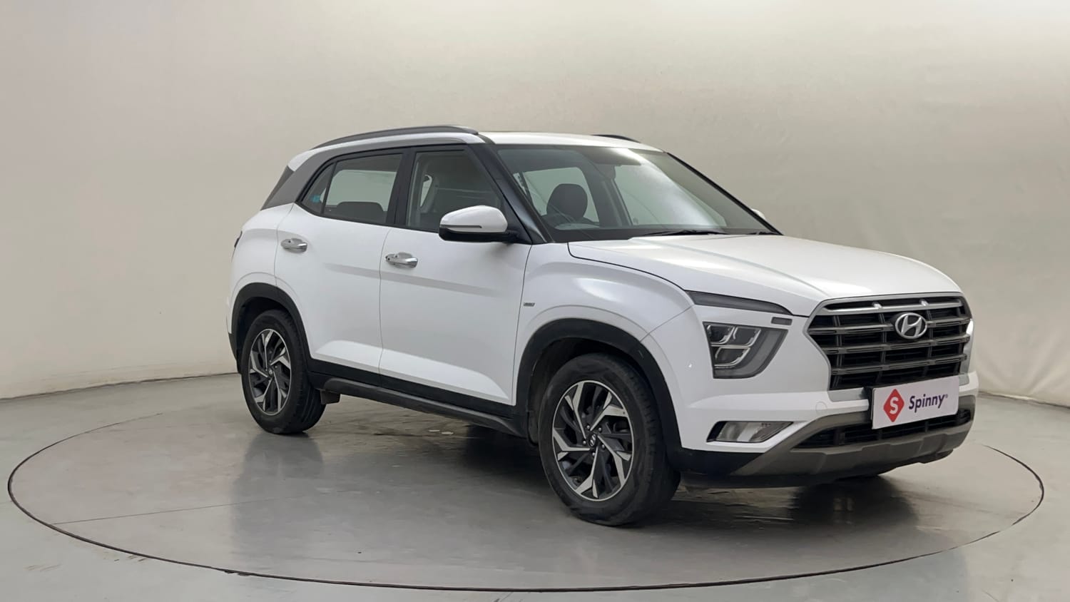 Used 2023 Hyundai Creta SX (O) 1.5 Diesel Automatic Diesel Automatic exterior RIGHT FRONT CORNER VIEW