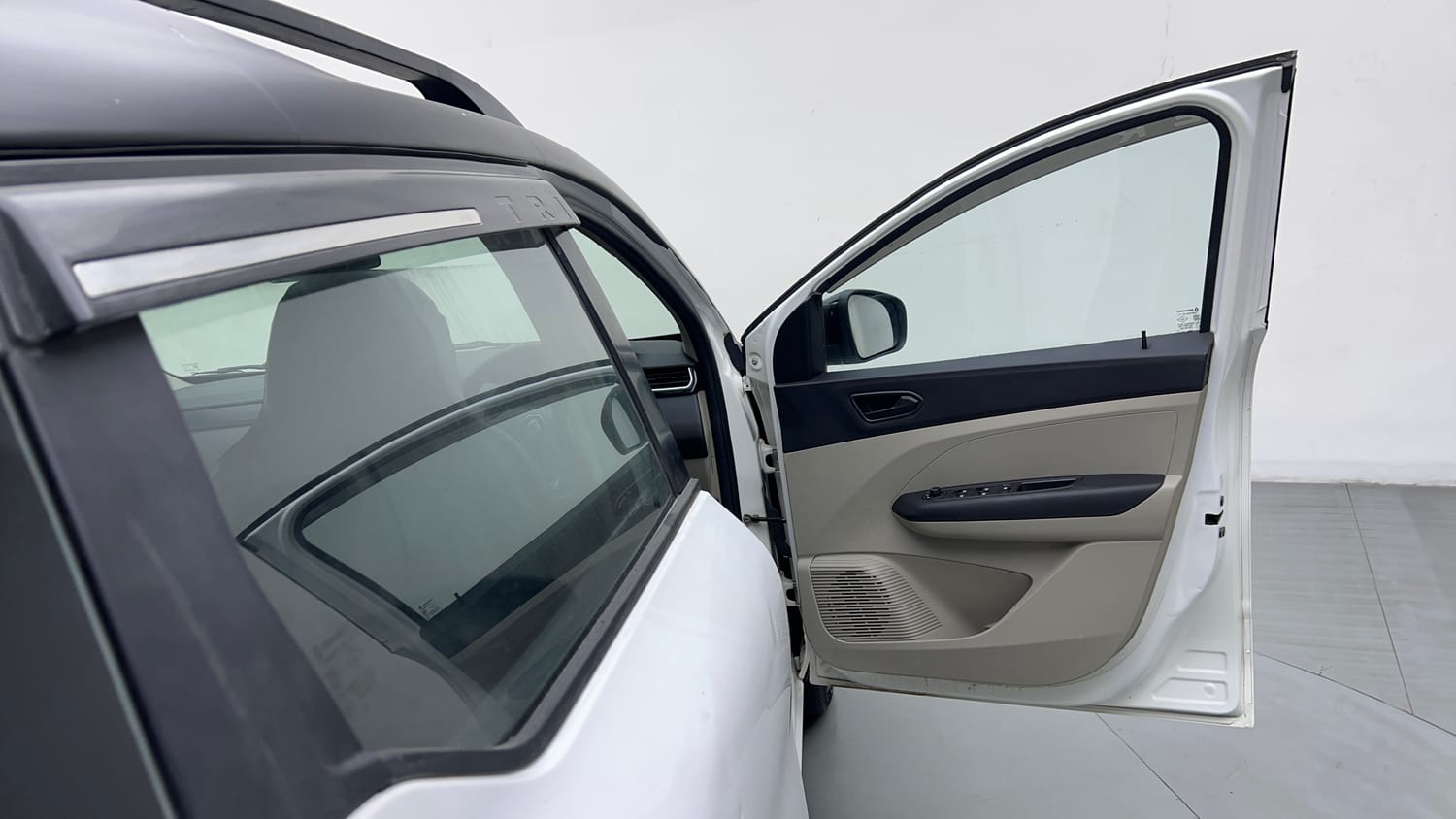 Used 2022 Renault Triber RXT Petrol Manual interior RIGHT FRONT DOOR OPEN VIEW