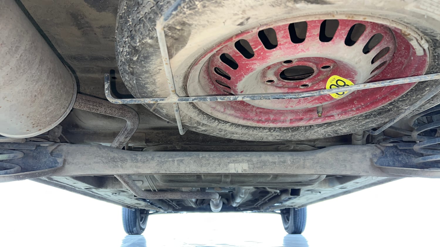 Used 2022 Renault Triber RXT Petrol Manual extra REAR UNDERBODY VIEW (TAKEN FROM REAR)