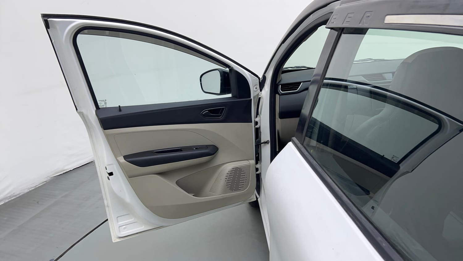 Used 2022 Renault Triber RXT Petrol Manual interior LEFT FRONT DOOR OPEN VIEW