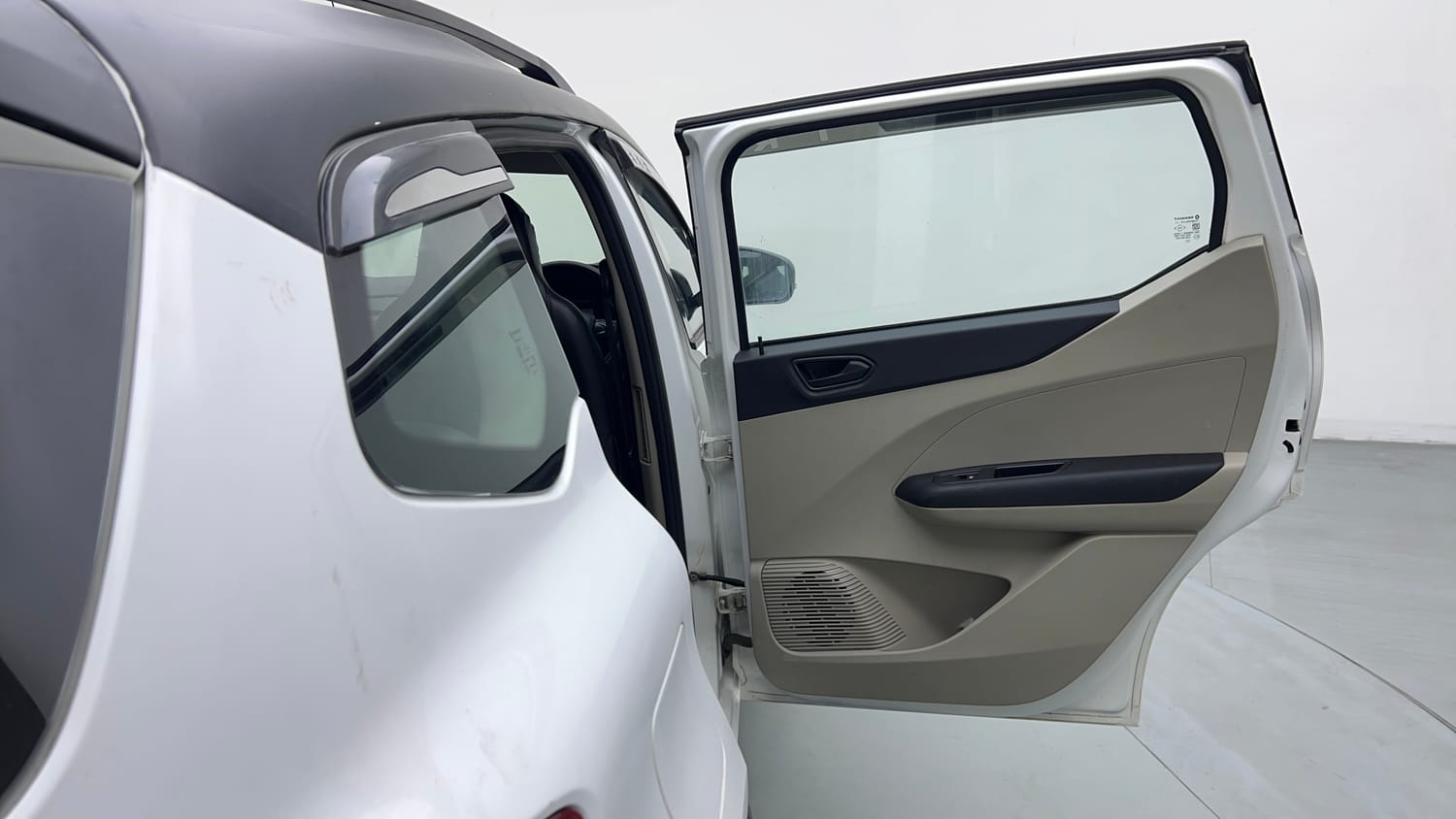 Used 2022 Renault Triber RXT Petrol Manual interior RIGHT REAR DOOR OPEN VIEW