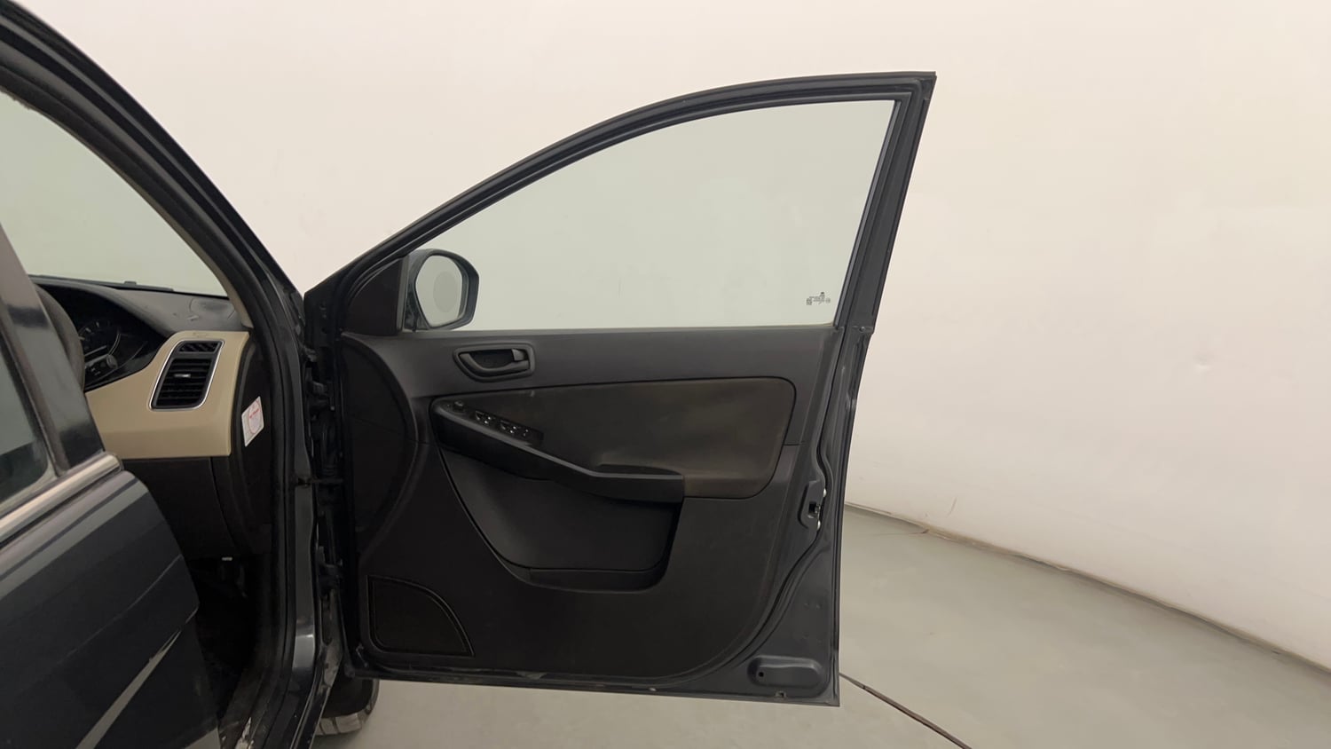 Used 2015 Tata Zest XMS Petrol Petrol Manual interior RIGHT FRONT DOOR OPEN VIEW