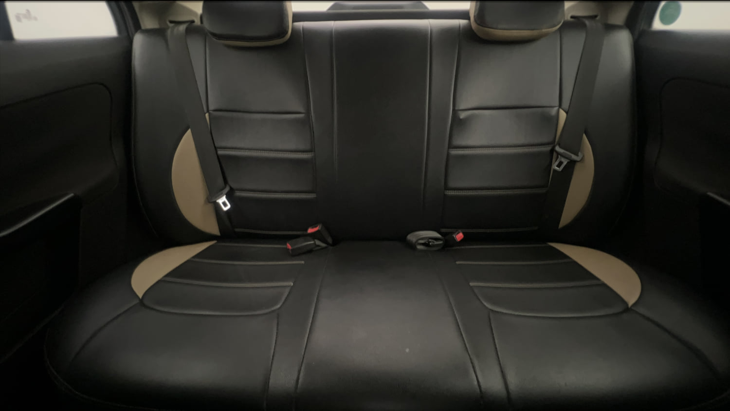 Used 2015 Tata Zest XMS Petrol Petrol Manual interior REAR SEAT CONDITION VIEW