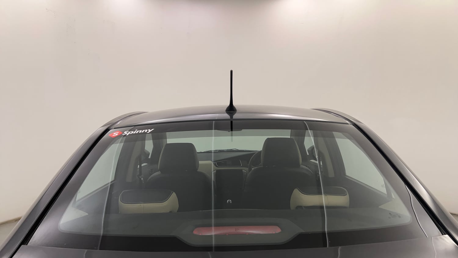 Used 2015 Tata Zest XMS Petrol Petrol Manual exterior BACK WINDSHIELD VIEW