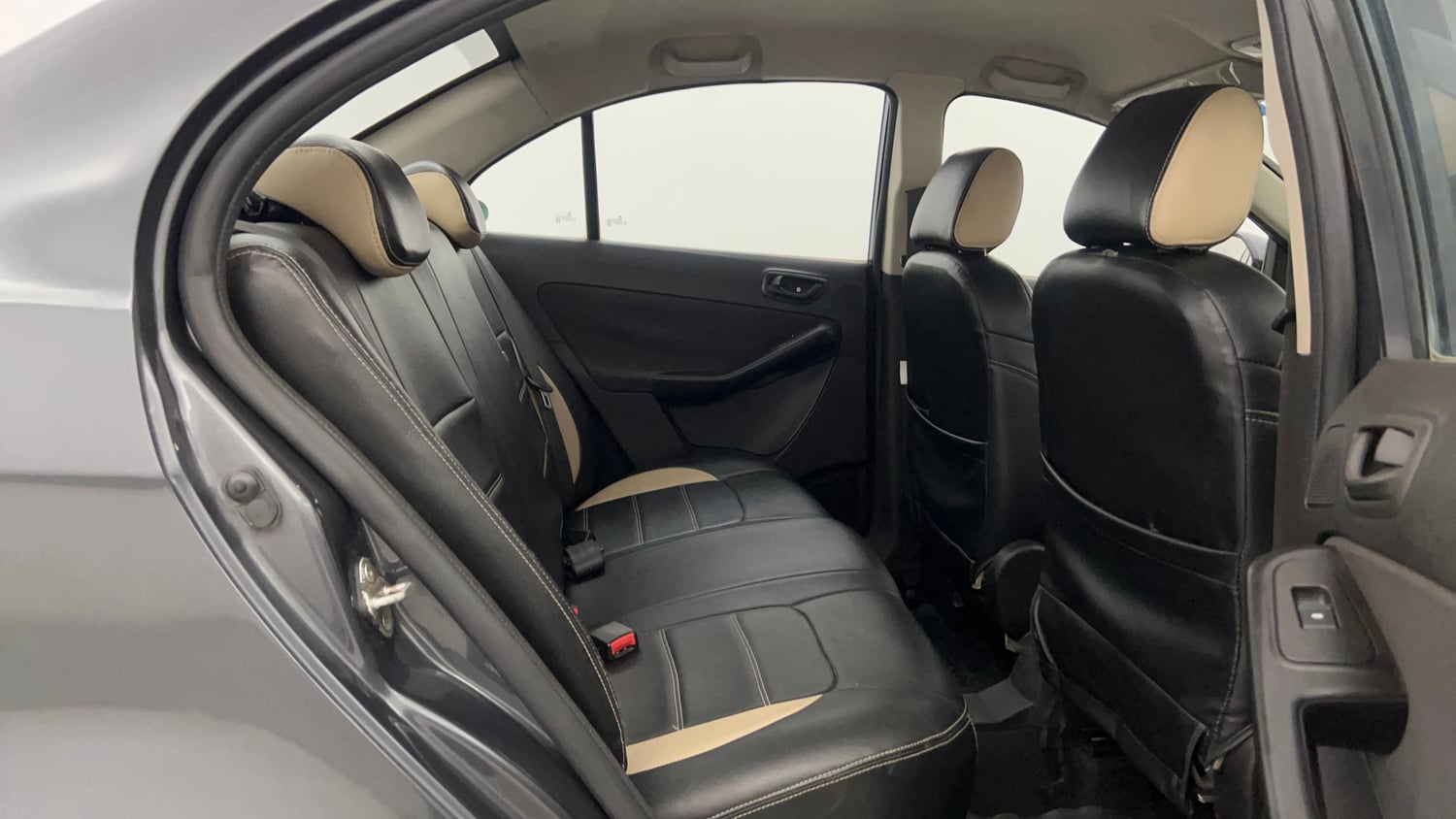 Used 2015 Tata Zest XMS Petrol Petrol Manual interior RIGHT SIDE REAR DOOR CABIN VIEW