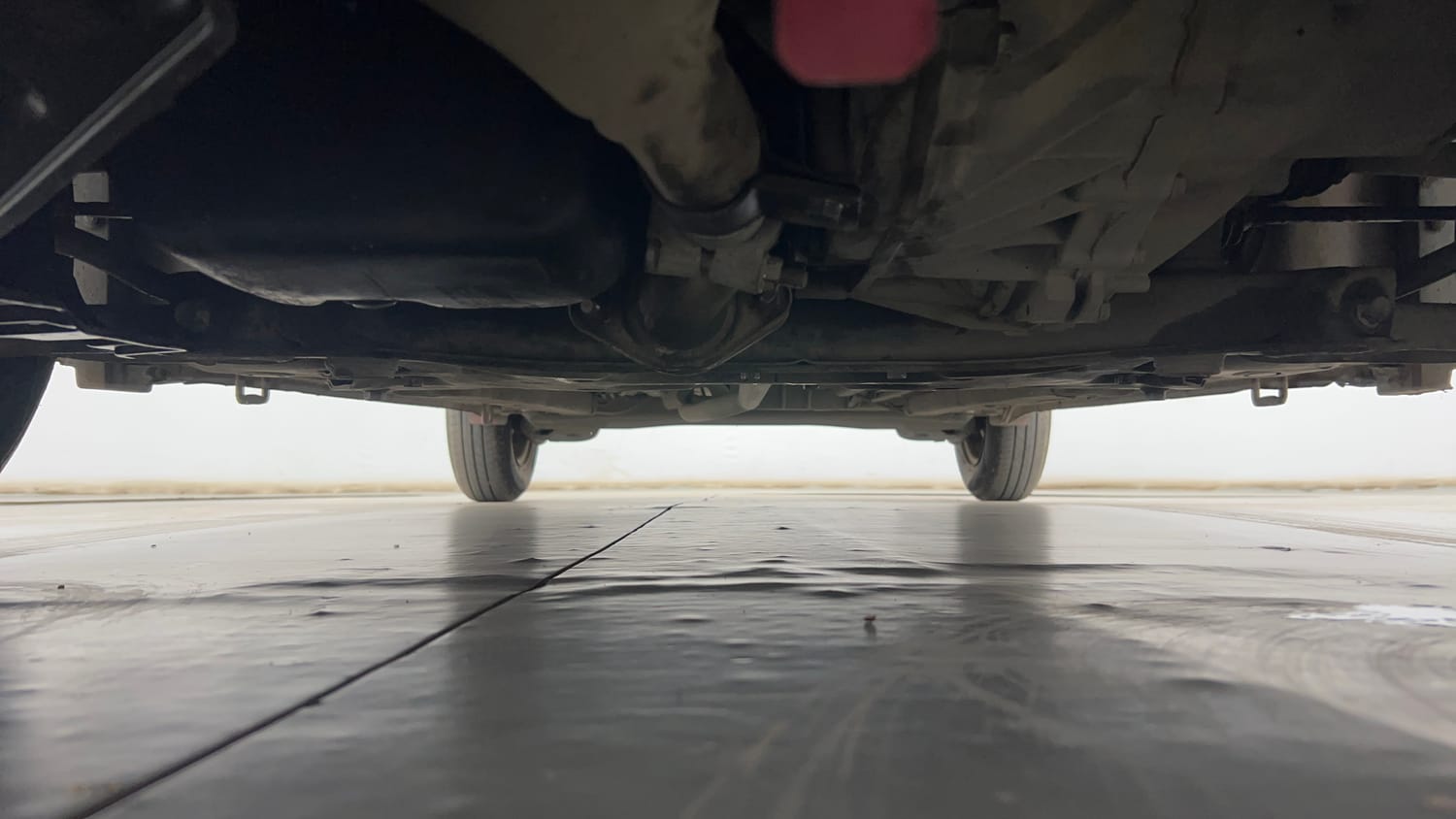 Used 2013 Maruti Suzuki Ritz Vdi BS-IV Diesel Manual extra FRONT LEFT UNDERBODY VIEW
