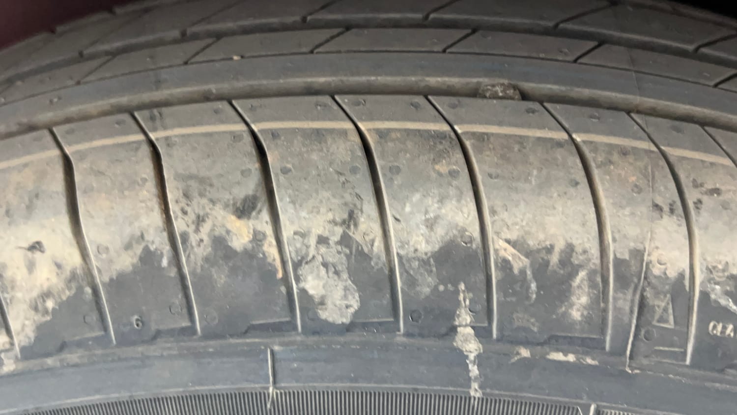 Used 2013 Maruti Suzuki Ritz Vdi BS-IV Diesel Manual tyres LEFT REAR TYRE TREAD VIEW