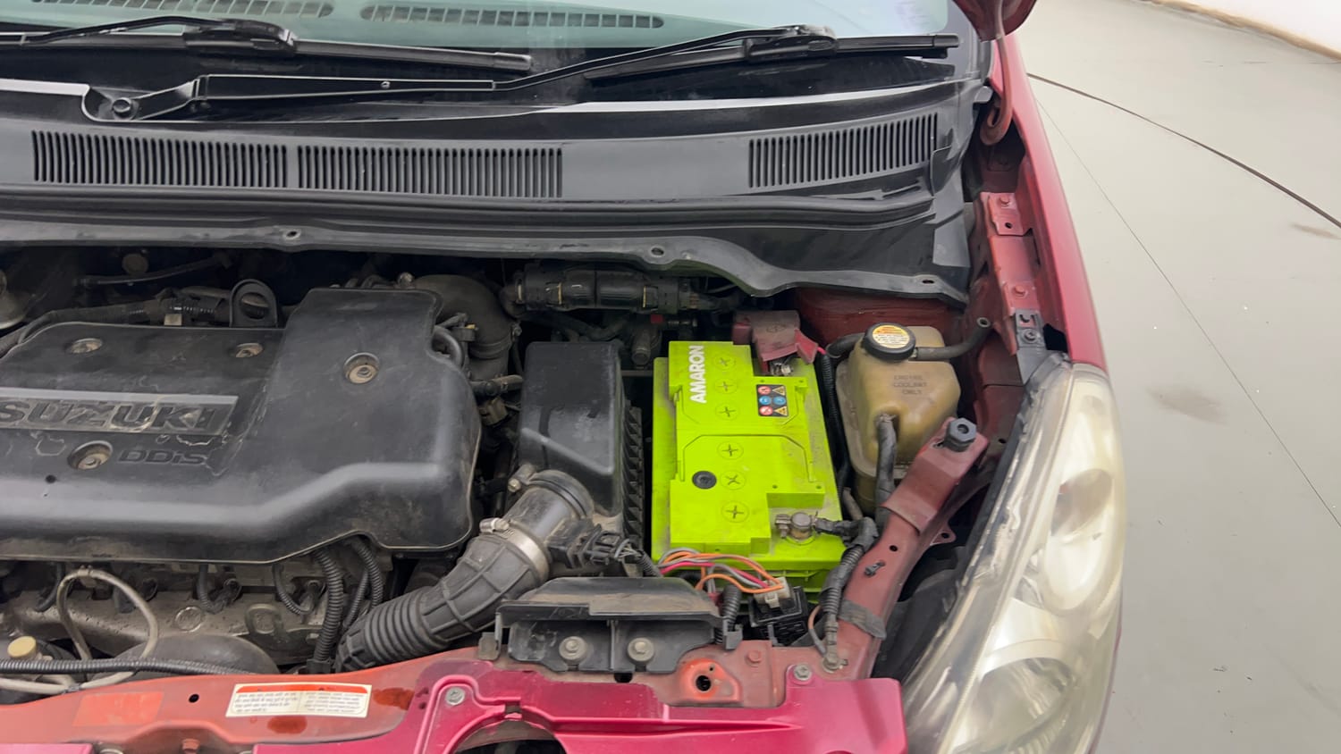Used 2013 Maruti Suzuki Ritz Vdi BS-IV Diesel Manual engine ENGINE LEFT SIDE VIEW