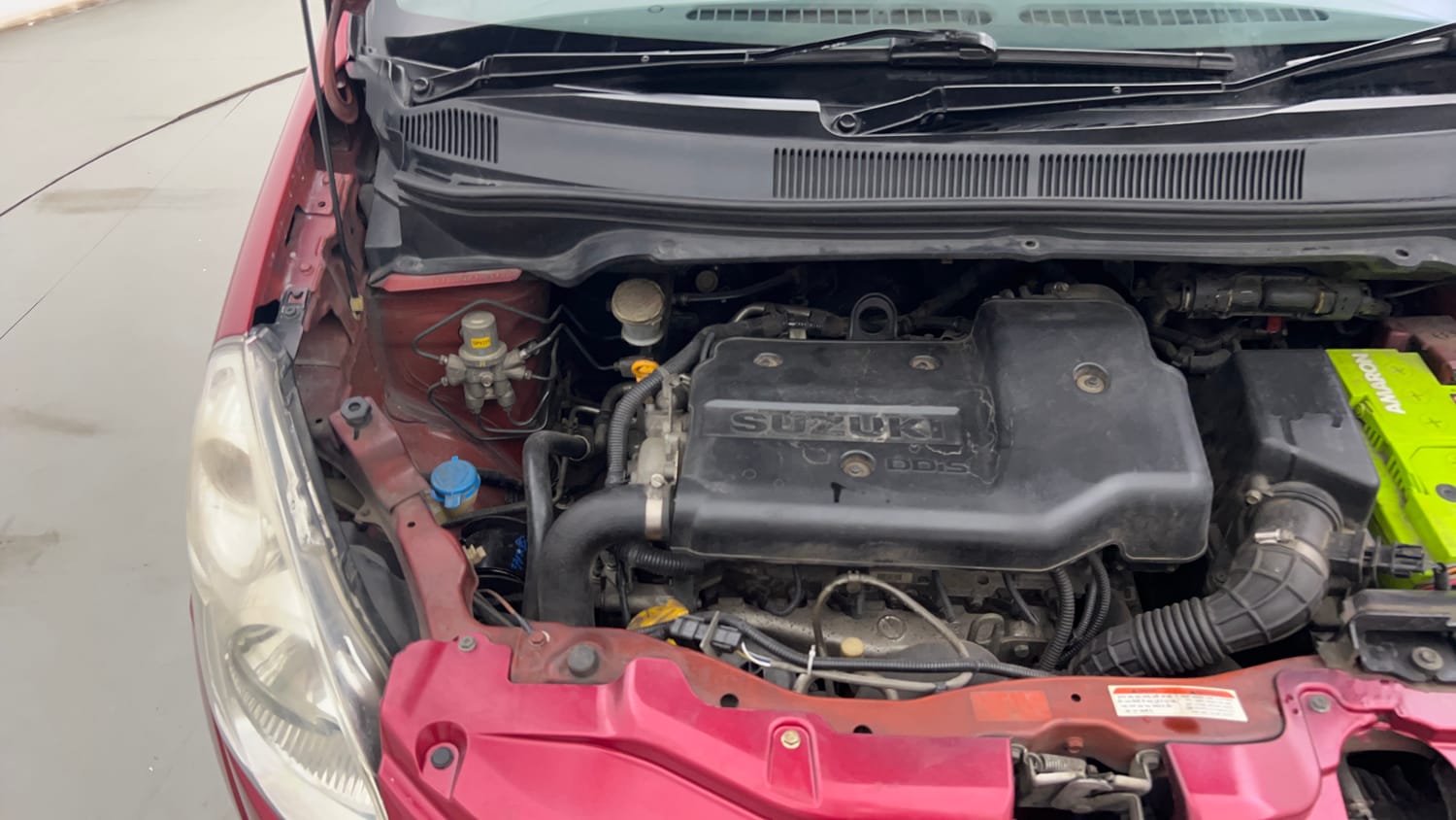 Used 2013 Maruti Suzuki Ritz Vdi BS-IV Diesel Manual engine ENGINE RIGHT SIDE VIEW