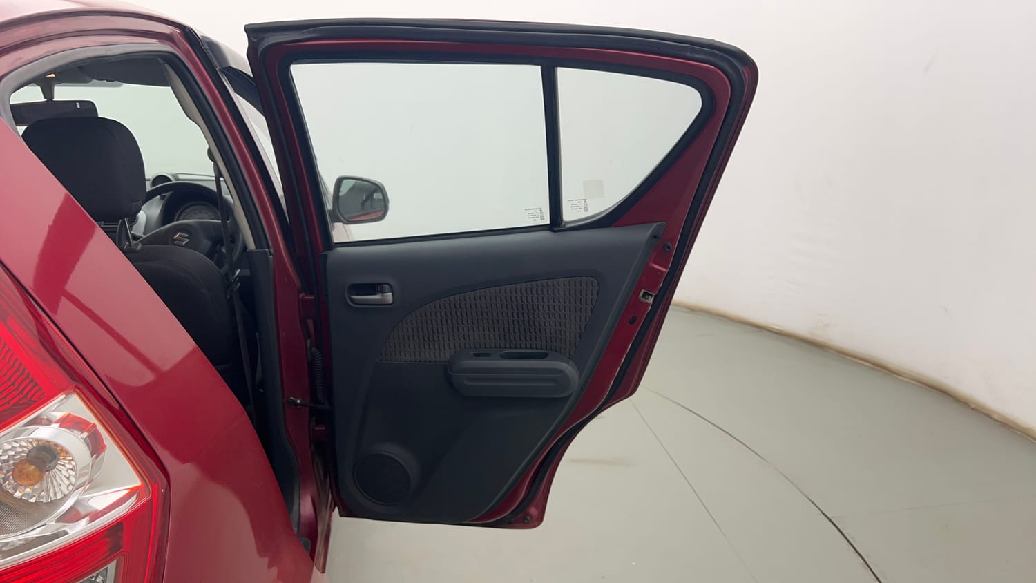 Used 2013 Maruti Suzuki Ritz Vdi BS-IV Diesel Manual interior RIGHT REAR DOOR OPEN VIEW