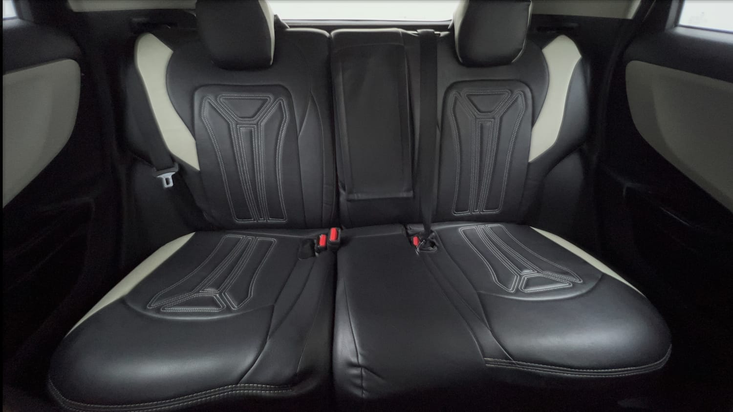 Used 2025 Tata Nexon Creative Plus (PS) 1.2 Petrol DCA Dual Tone Petrol Automatic interior REAR SEAT CONDITION VIEW