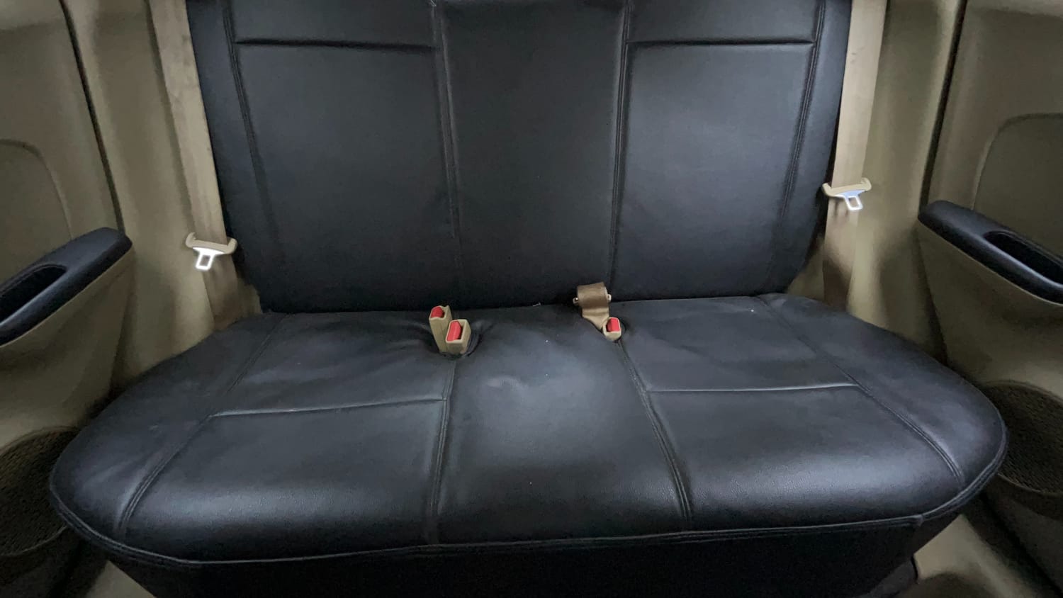 Used 2017 Honda Brio S MT Petrol Manual interior REAR SEAT CONDITION VIEW