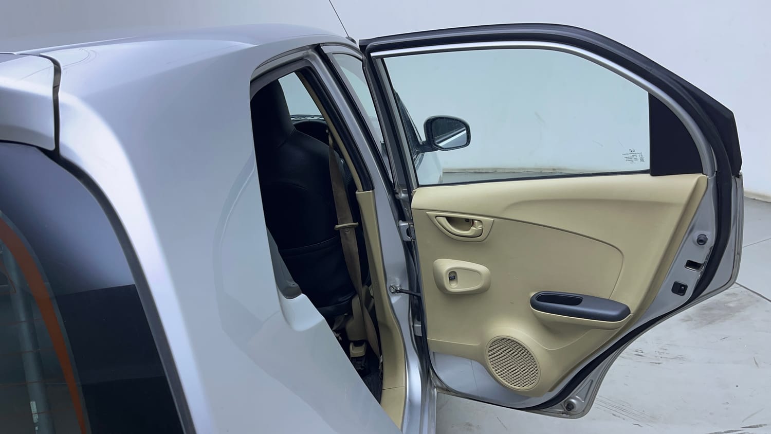 Used 2017 Honda Brio S MT Petrol Manual interior RIGHT REAR DOOR OPEN VIEW