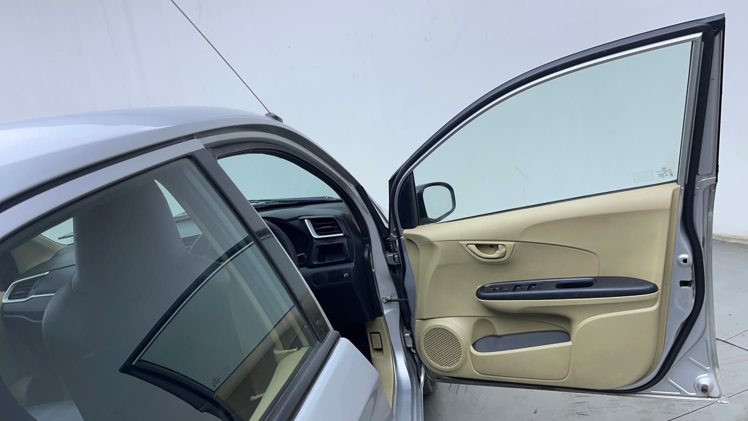 Used 2017 Honda Brio S MT Petrol Manual interior RIGHT FRONT DOOR OPEN VIEW
