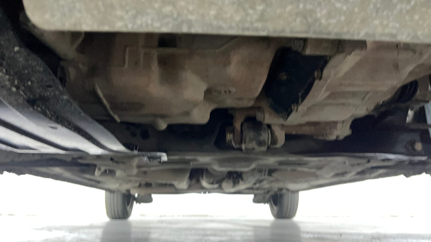 Used 2017 Honda Brio S MT Petrol Manual extra FRONT LEFT UNDERBODY VIEW