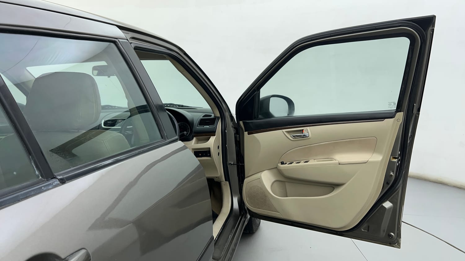 Used 2015 Maruti Suzuki Swift Dzire VXI Petrol Manual interior RIGHT FRONT DOOR OPEN VIEW