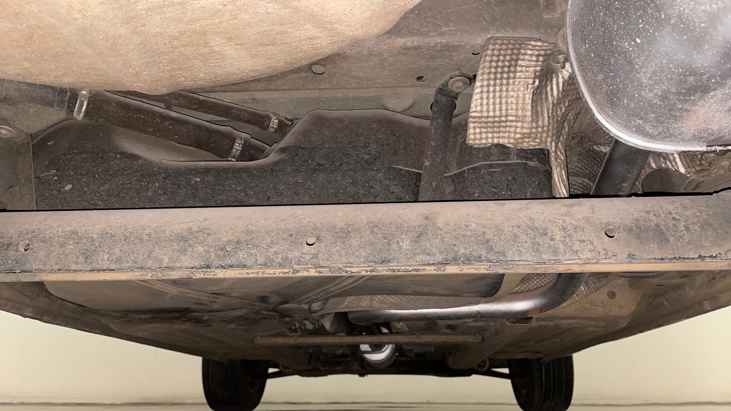 Used 2012 Ford Figo Duratec Petrol EXI 1.2 Petrol Manual extra REAR UNDERBODY VIEW (TAKEN FROM REAR)