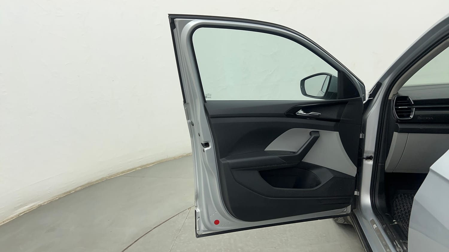 Used 2022 Skoda Kushaq Style 1.0L TSI AT Petrol Automatic interior LEFT FRONT DOOR OPEN VIEW