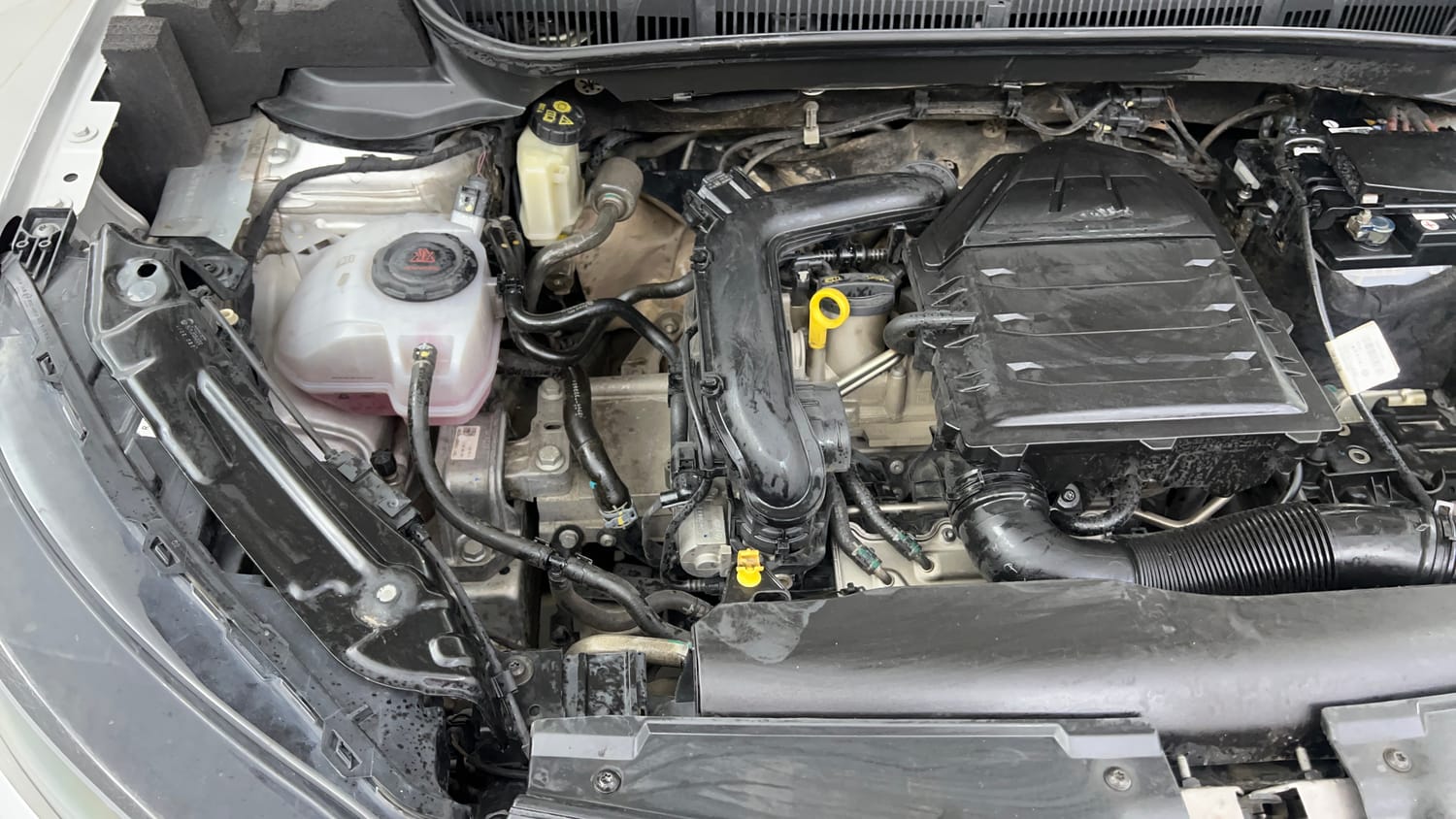 Used 2022 Skoda Kushaq Style 1.0L TSI AT Petrol Automatic engine ENGINE RIGHT SIDE VIEW