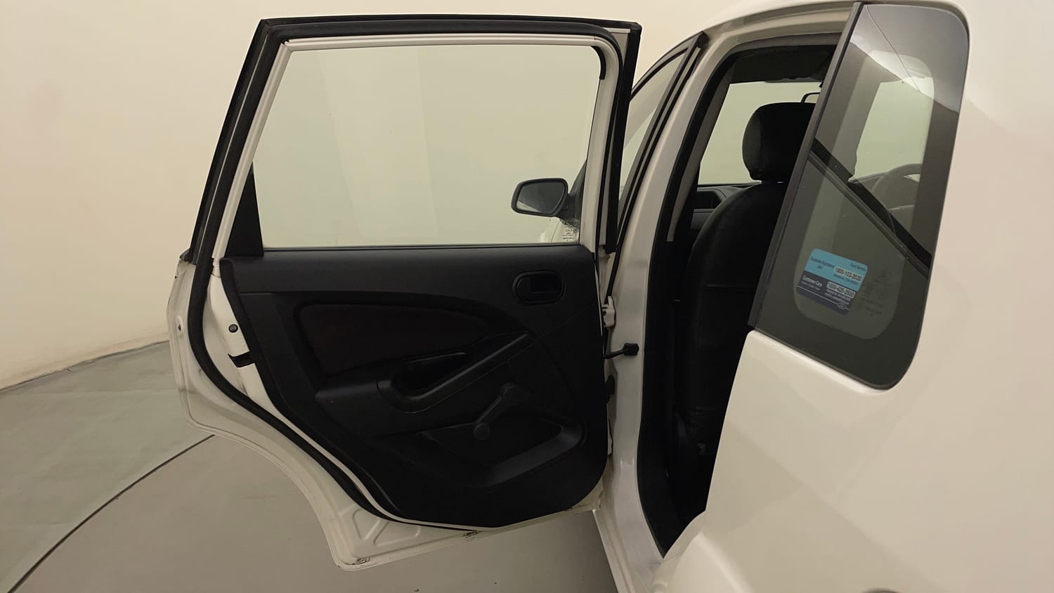 Used 2012 Ford Figo Duratec Petrol EXI 1.2 Petrol Manual interior LEFT REAR DOOR OPEN VIEW