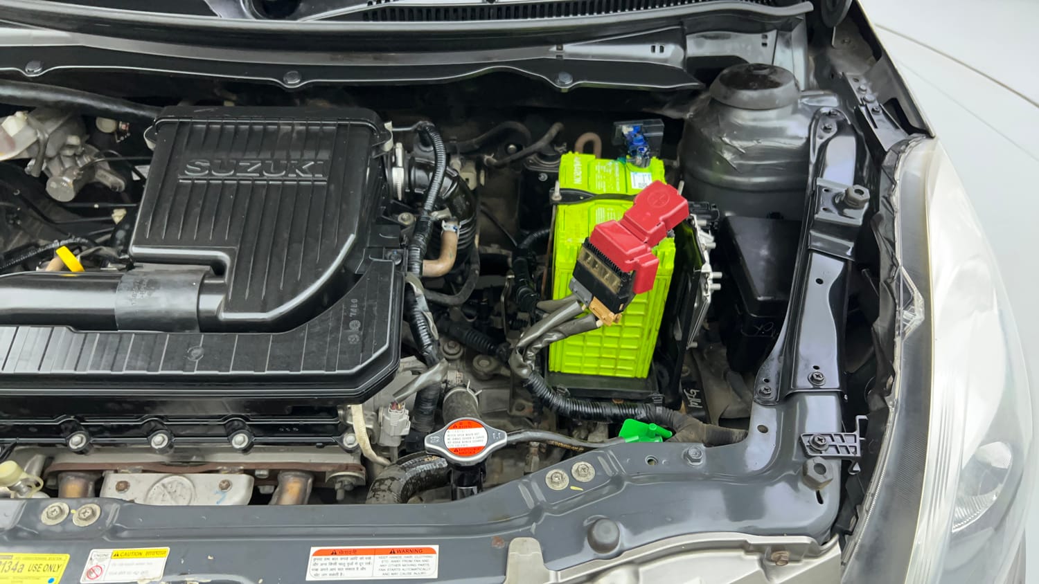 Used 2015 Maruti Suzuki Swift Dzire VXI Petrol Manual engine ENGINE LEFT SIDE VIEW