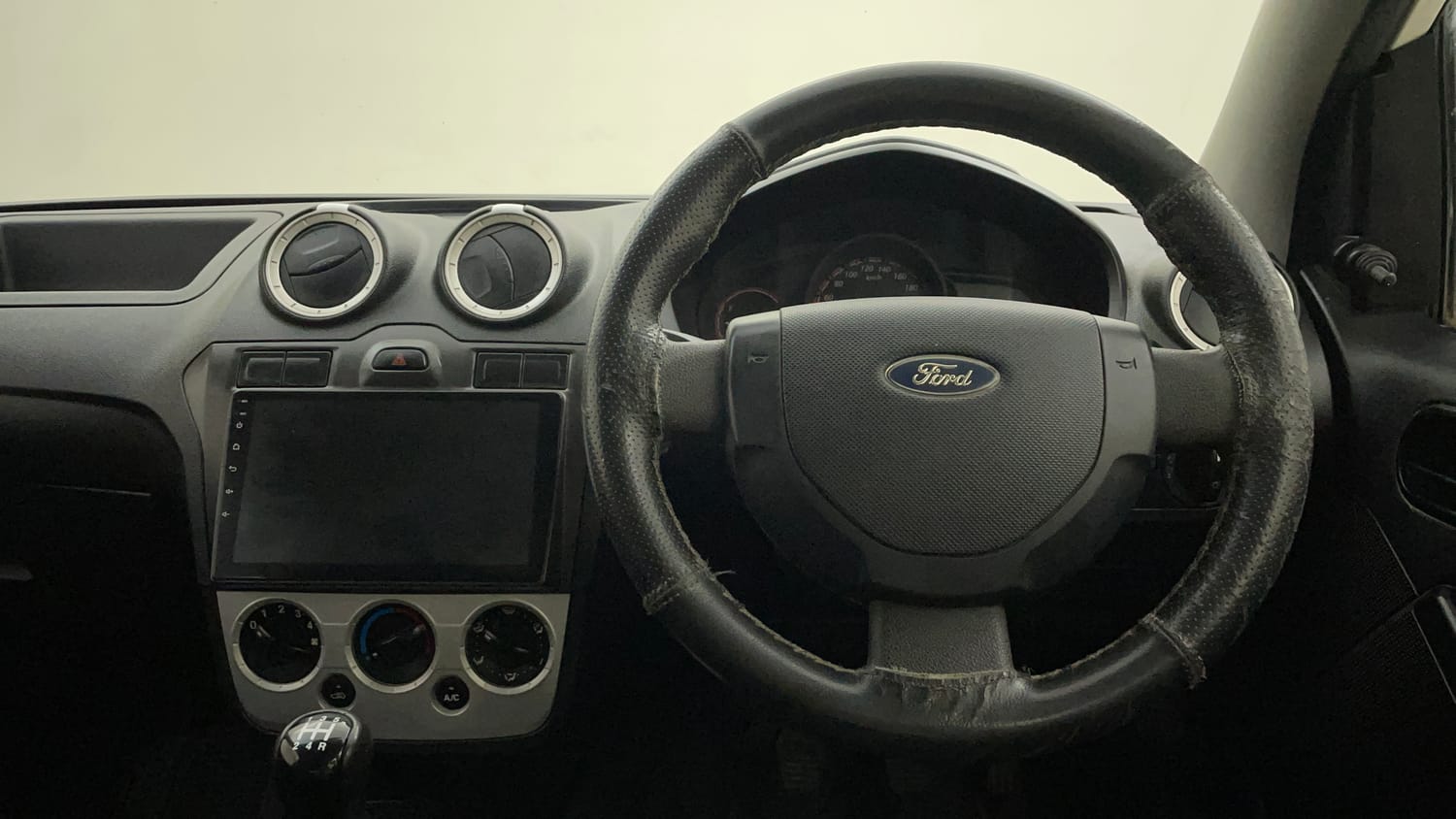 Used 2012 Ford Figo Duratec Petrol EXI 1.2 Petrol Manual interior STEERING VIEW