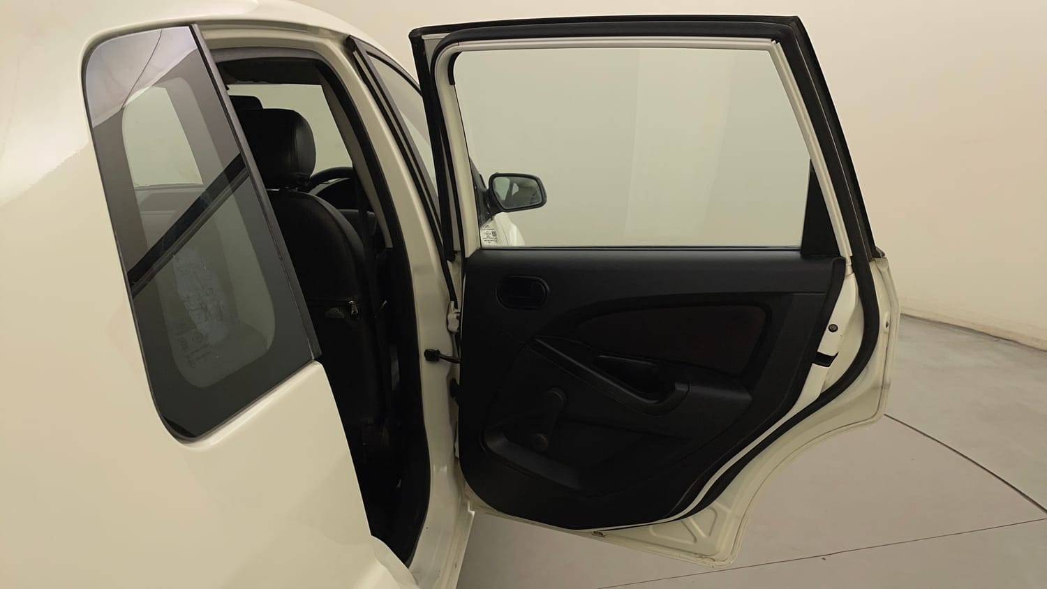 Used 2012 Ford Figo Duratec Petrol EXI 1.2 Petrol Manual interior RIGHT REAR DOOR OPEN VIEW