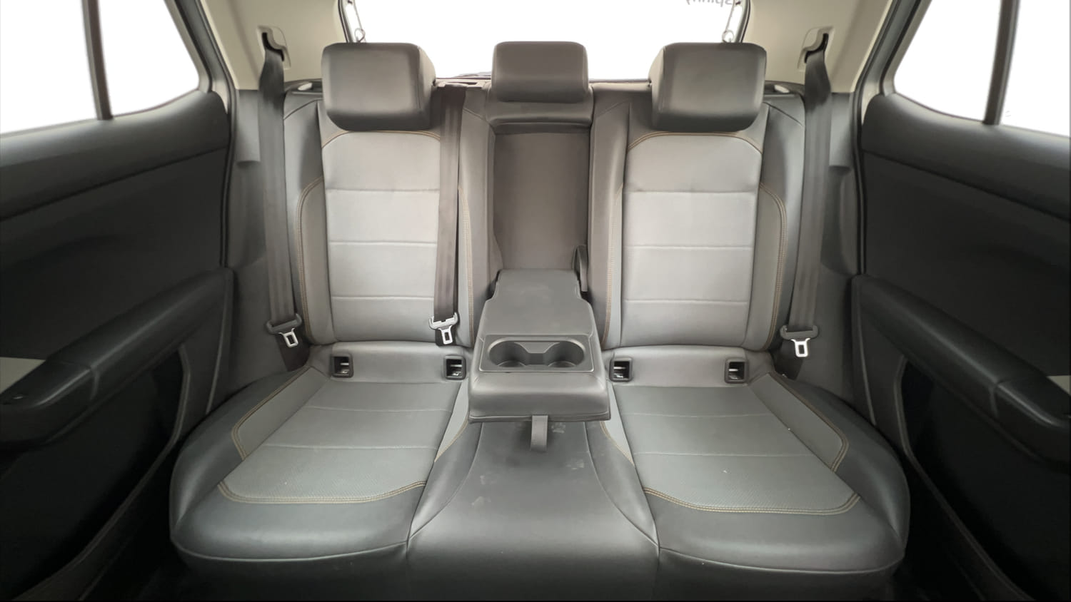 Used 2022 Skoda Kushaq Style 1.0L TSI AT Petrol Automatic interior REAR SEAT CONDITION VIEW
