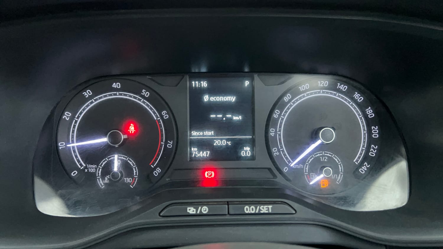 Used 2022 Skoda Kushaq Style 1.0L TSI AT Petrol Automatic interior CLUSTERMETER VIEW