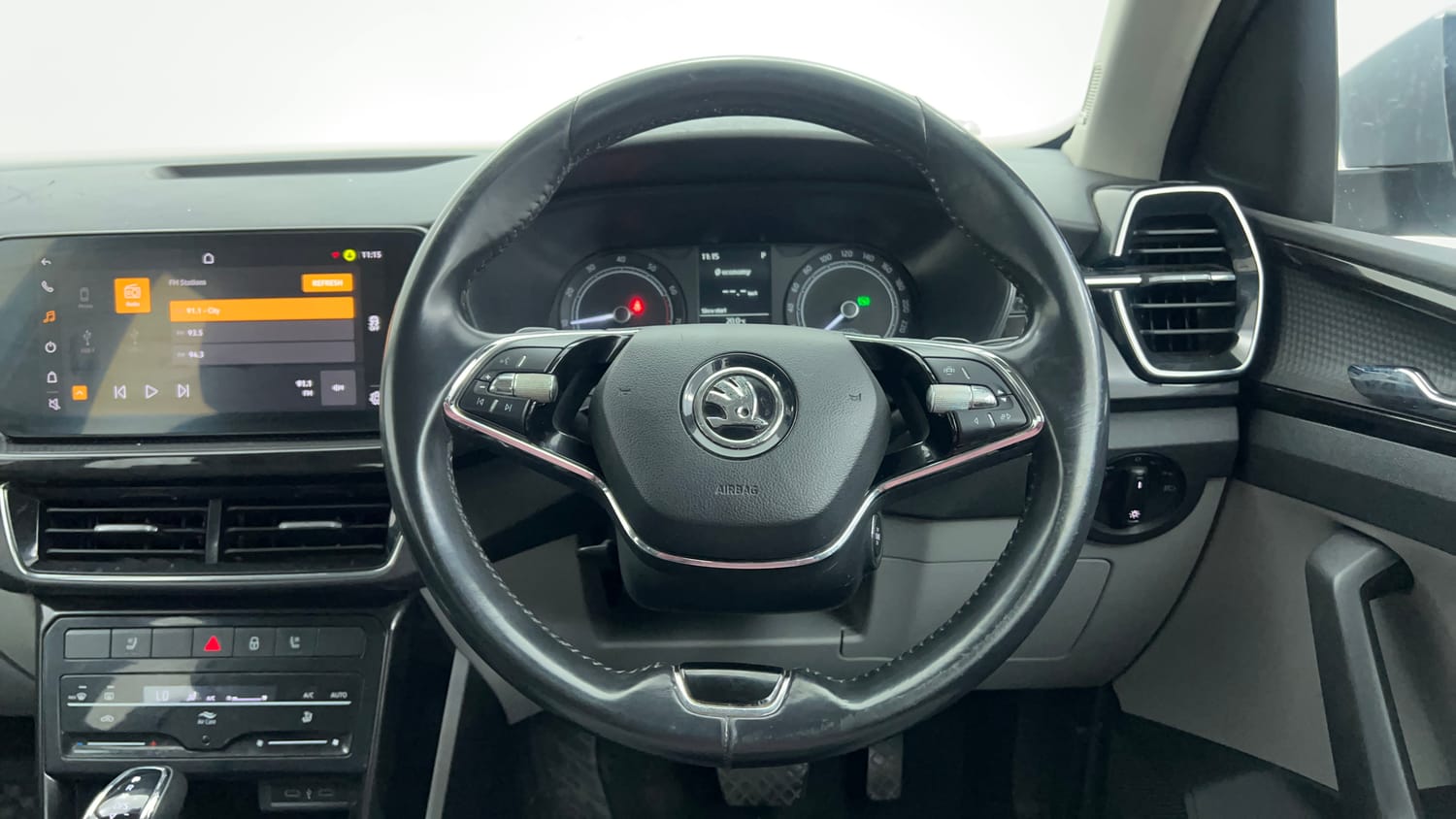 Used 2022 Skoda Kushaq Style 1.0L TSI AT Petrol Automatic interior STEERING VIEW