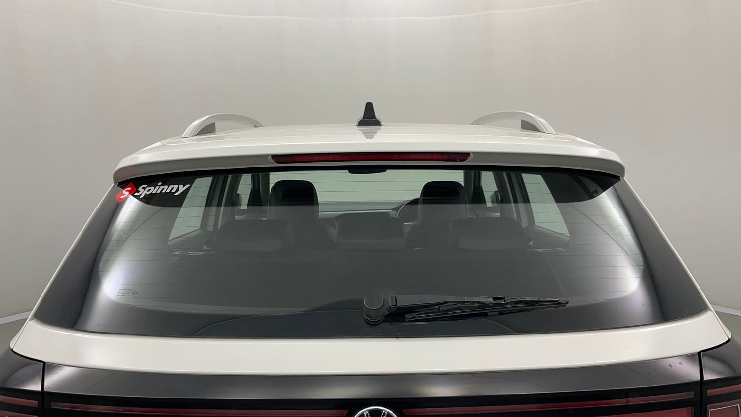 Used 2022 Volkswagen Taigun Topline 1.0 TSI MT Petrol Manual exterior BACK WINDSHIELD VIEW