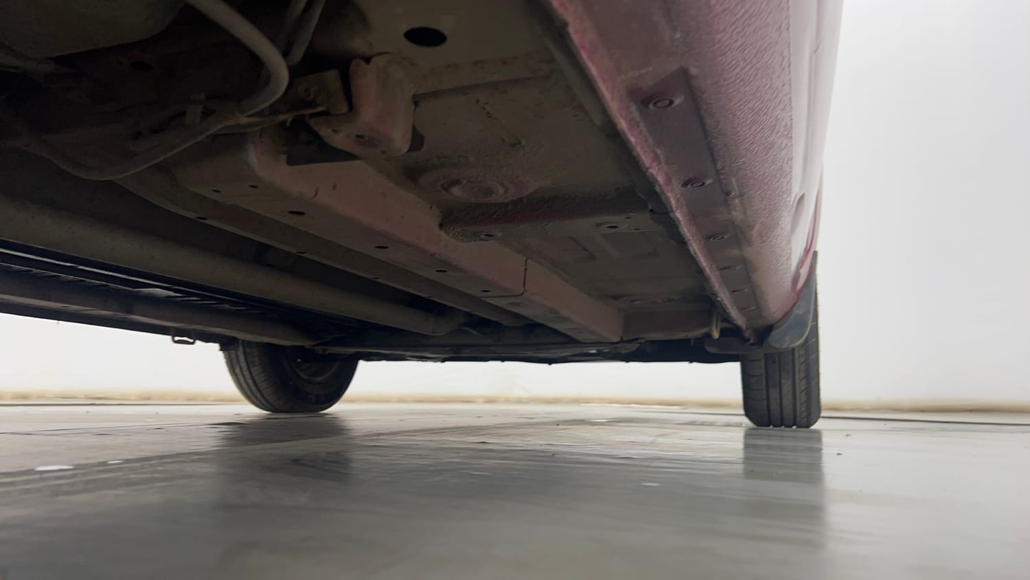Used 2013 Maruti Suzuki Ritz Vdi BS-IV Diesel Manual extra REAR RIGHT UNDERBODY VIEW