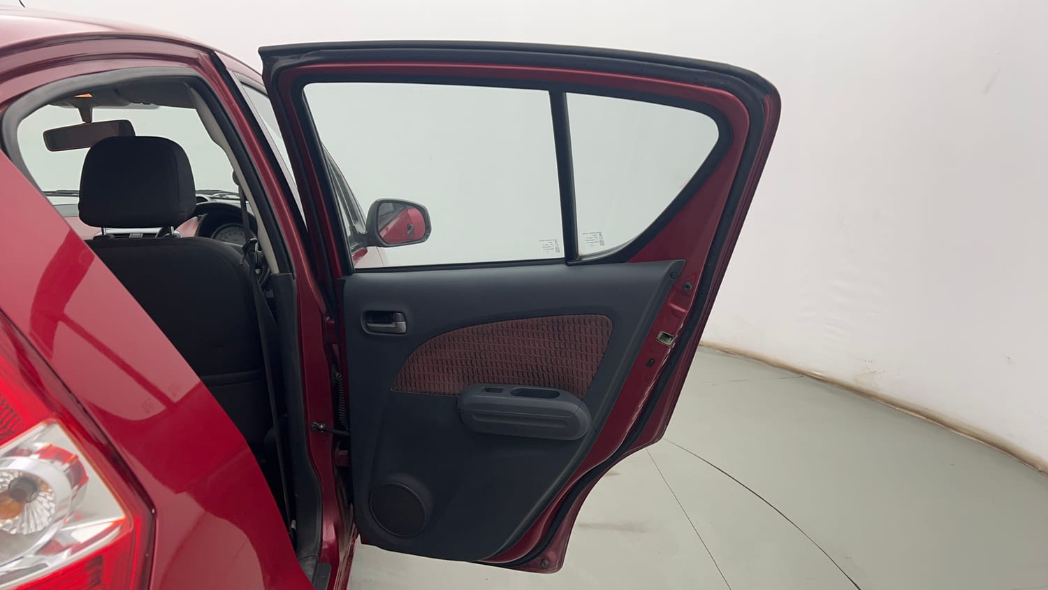Used 2013 Maruti Suzuki Ritz Vdi BS-IV Diesel Manual interior RIGHT REAR DOOR OPEN VIEW