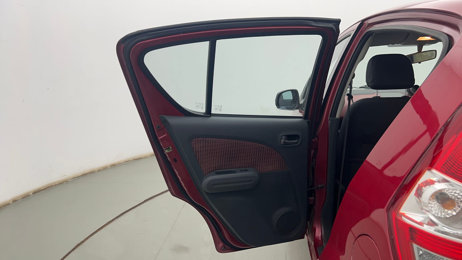 Used 2013 Maruti Suzuki Ritz Vdi BS-IV Diesel Manual interior LEFT REAR DOOR OPEN VIEW