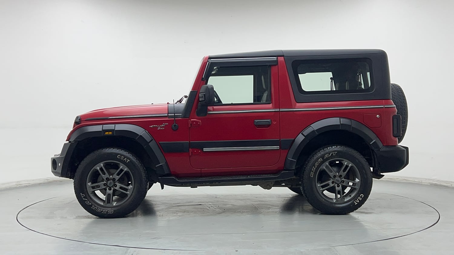 Used 2021 mahindra Thar LX Hard Top Petrol MT 4WD Petrol Manual exterior LEFT SIDE VIEW