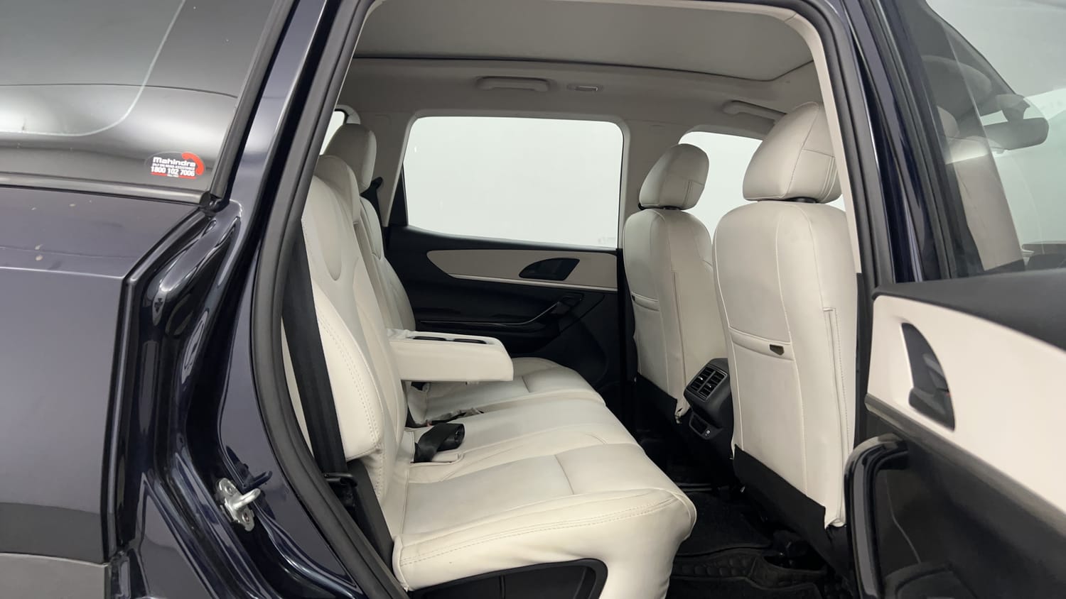 Used 2024 Mahindra XUV700 AX5 Diesel AT 7 STR Diesel Automatic interior RIGHT SIDE REAR DOOR CABIN VIEW