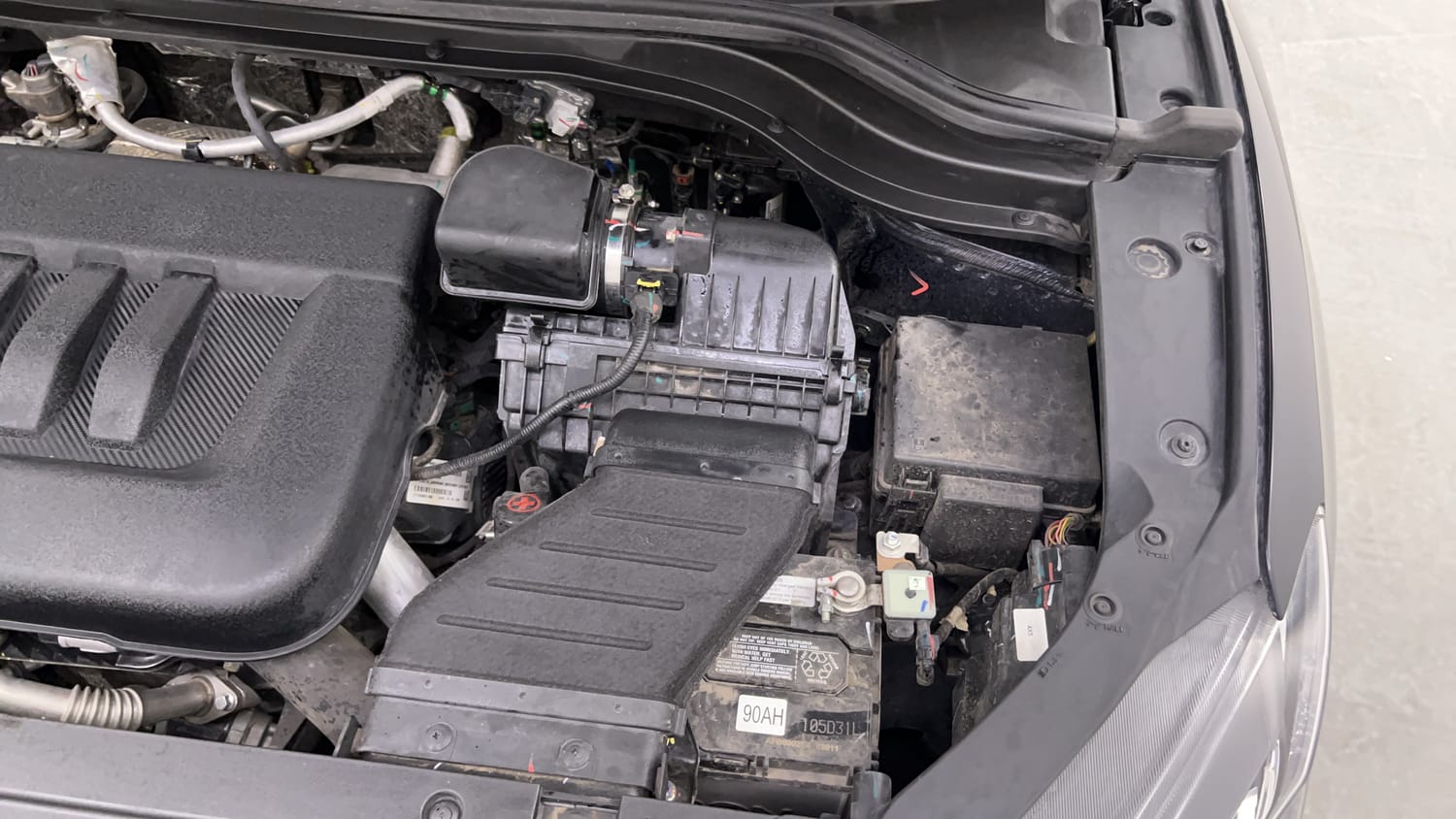 Used 2024 Mahindra XUV700 AX5 Diesel AT 7 STR Diesel Automatic engine ENGINE LEFT SIDE VIEW