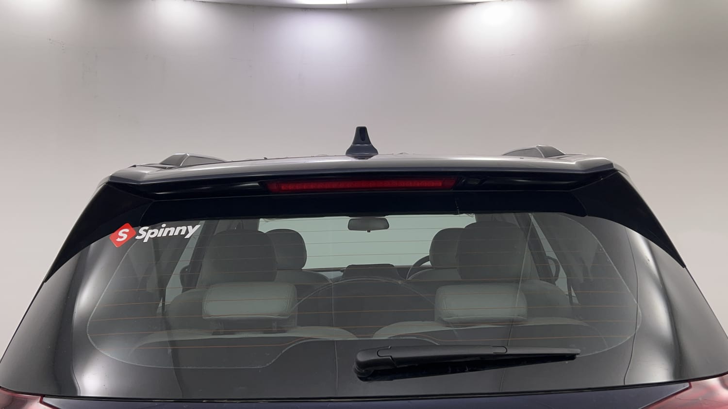 Used 2024 Mahindra XUV700 AX5 Diesel AT 7 STR Diesel Automatic exterior BACK WINDSHIELD VIEW