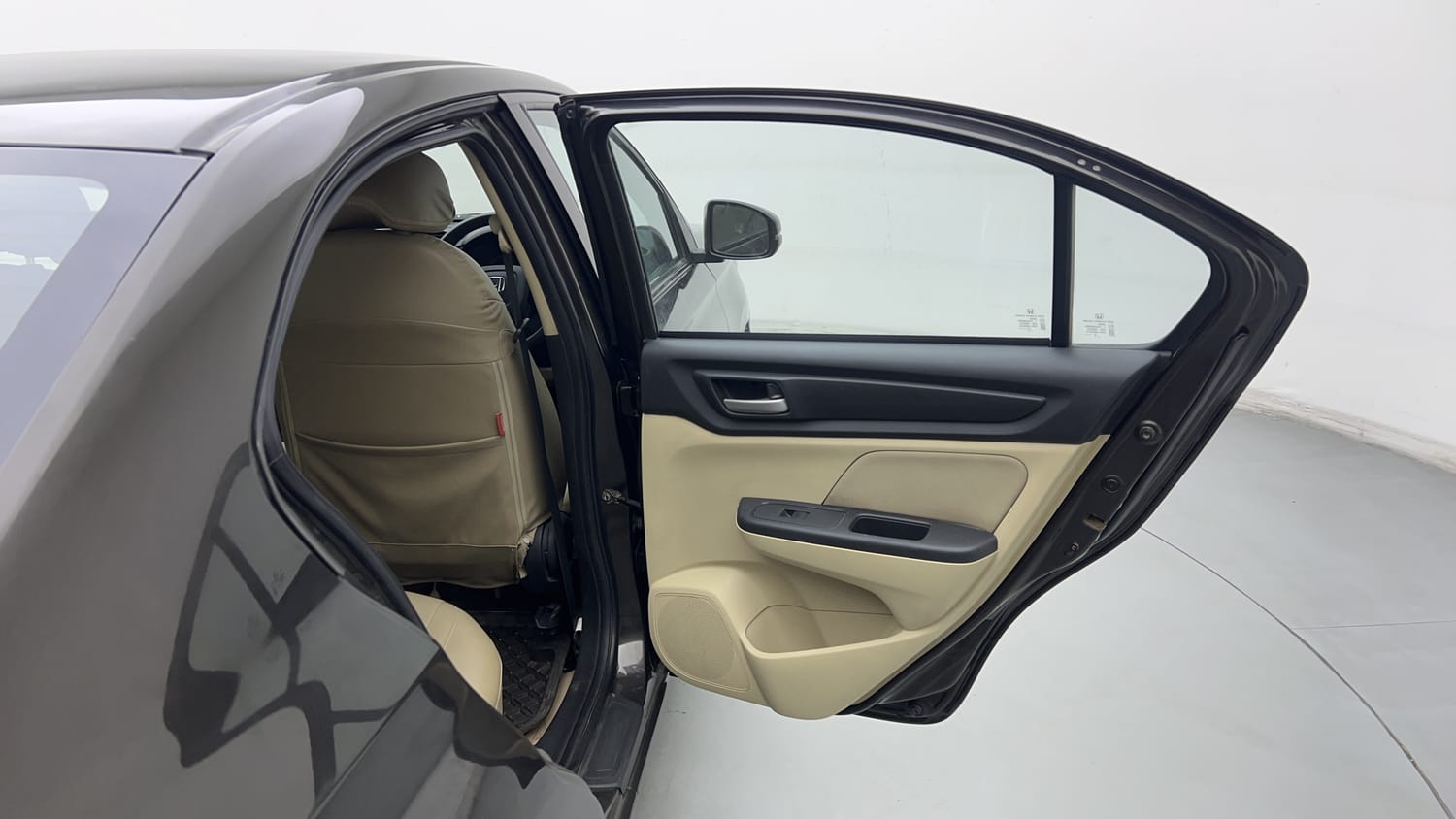 Used 2019 Honda Amaze 1.2 V MT Petrol Petrol Manual interior RIGHT REAR DOOR OPEN VIEW
