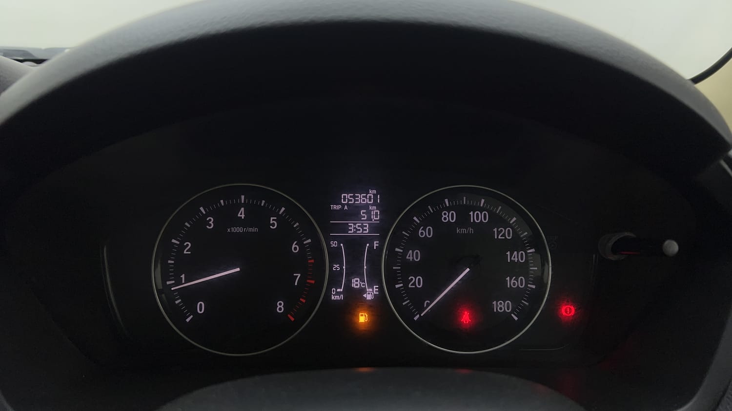 Used 2019 Honda Amaze 1.2 V MT Petrol Petrol Manual interior CLUSTERMETER VIEW