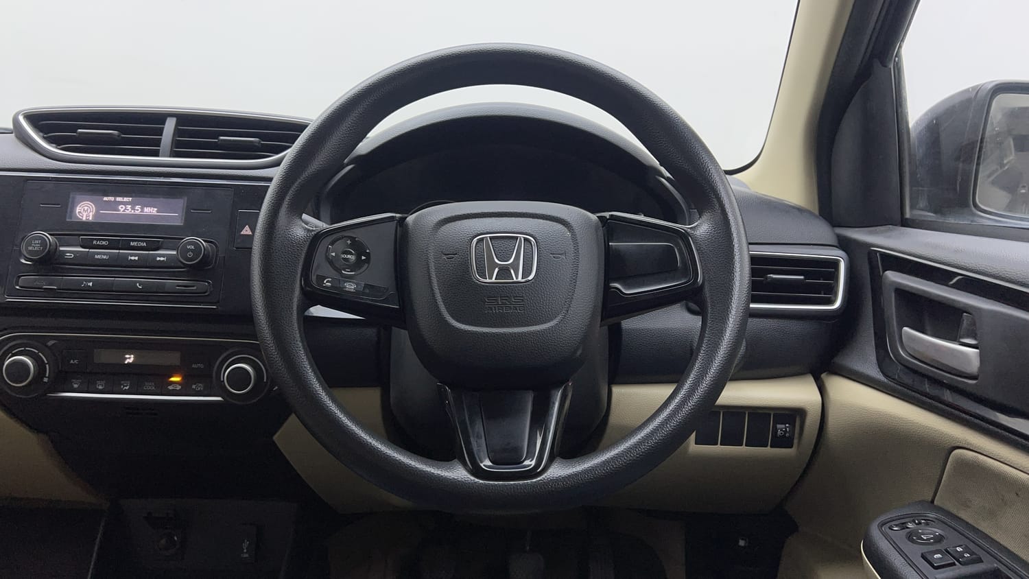 Used 2019 Honda Amaze 1.2 V MT Petrol Petrol Manual interior STEERING VIEW