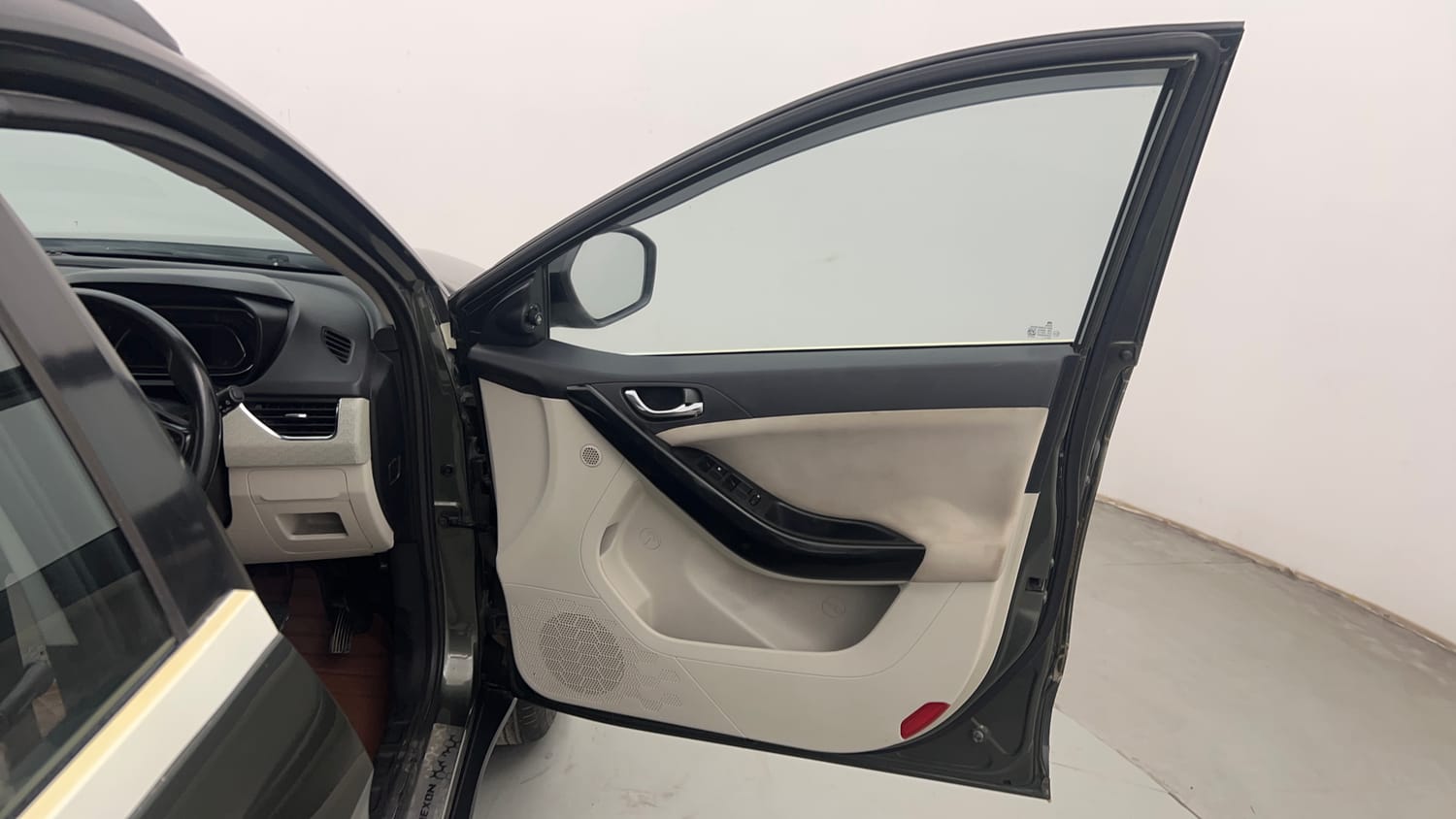 Used 2020 Tata Nexon XZA Plus (O) Diesel Diesel Automatic interior RIGHT FRONT DOOR OPEN VIEW