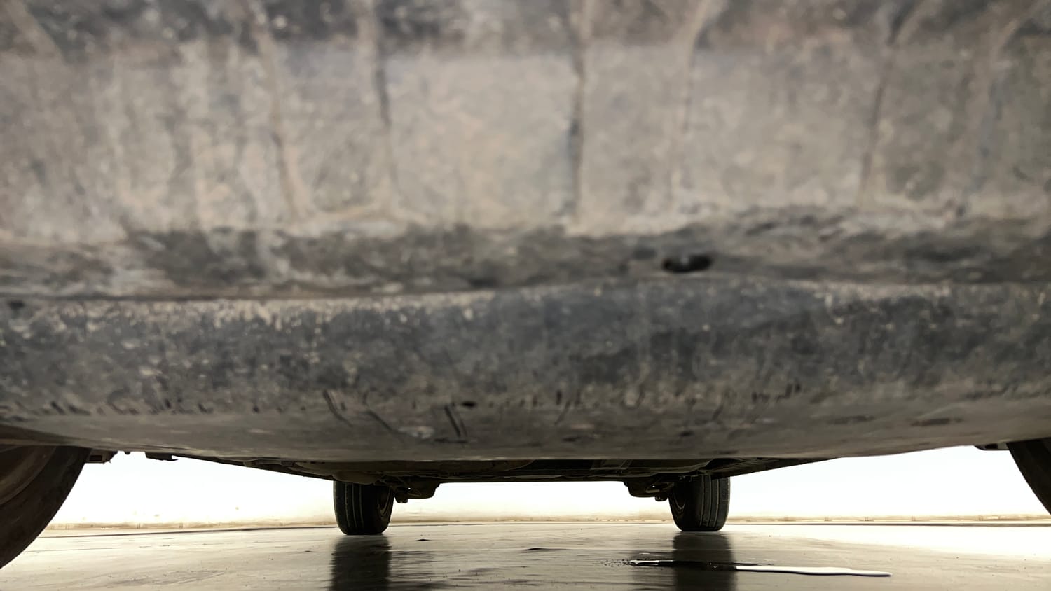 Used 2021 Honda City V Petrol Petrol Manual extra FRONT LEFT UNDERBODY VIEW