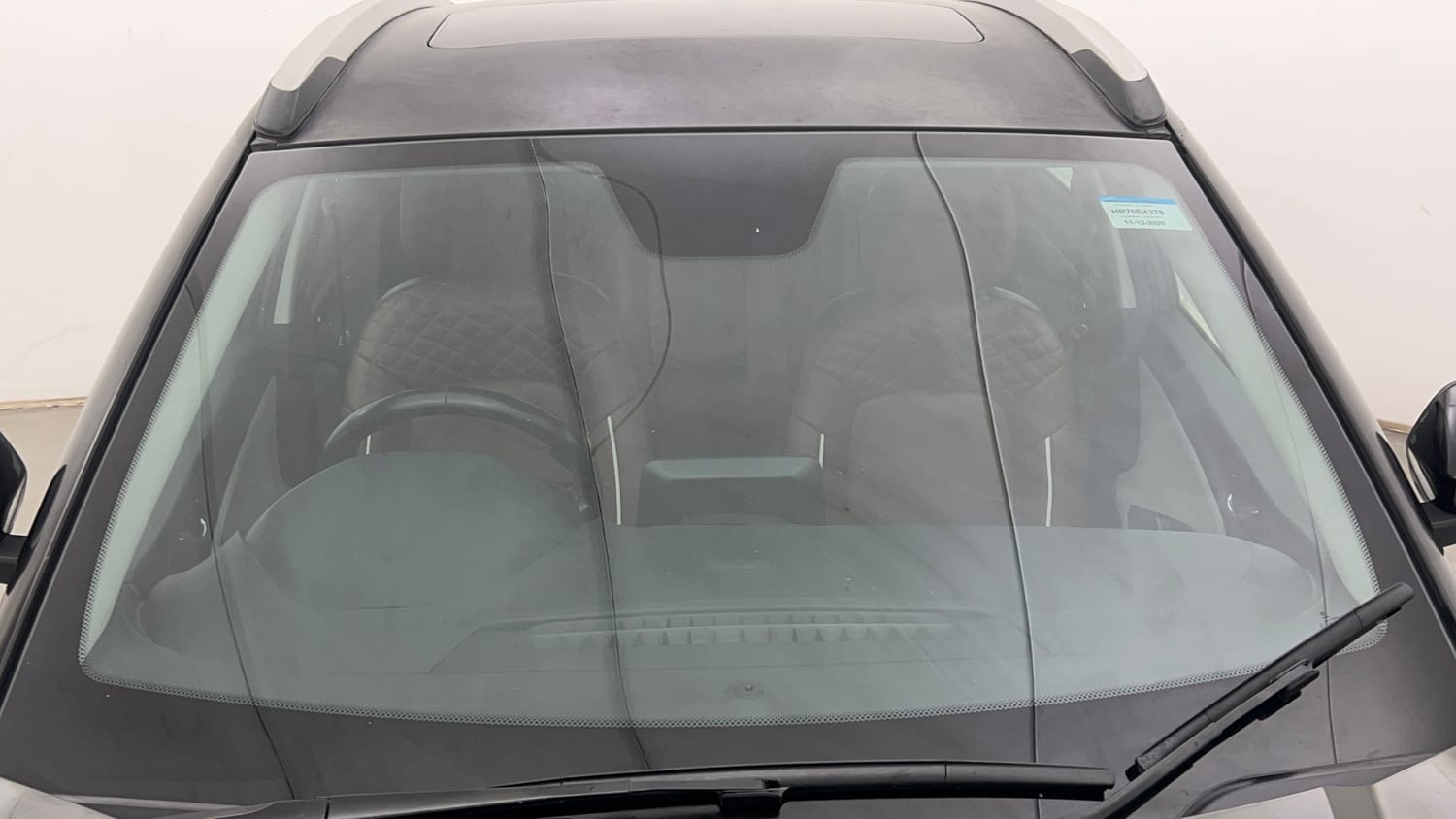 Used 2020 Tata Nexon XZA Plus (O) Diesel Diesel Automatic exterior FRONT WINDSHIELD VIEW