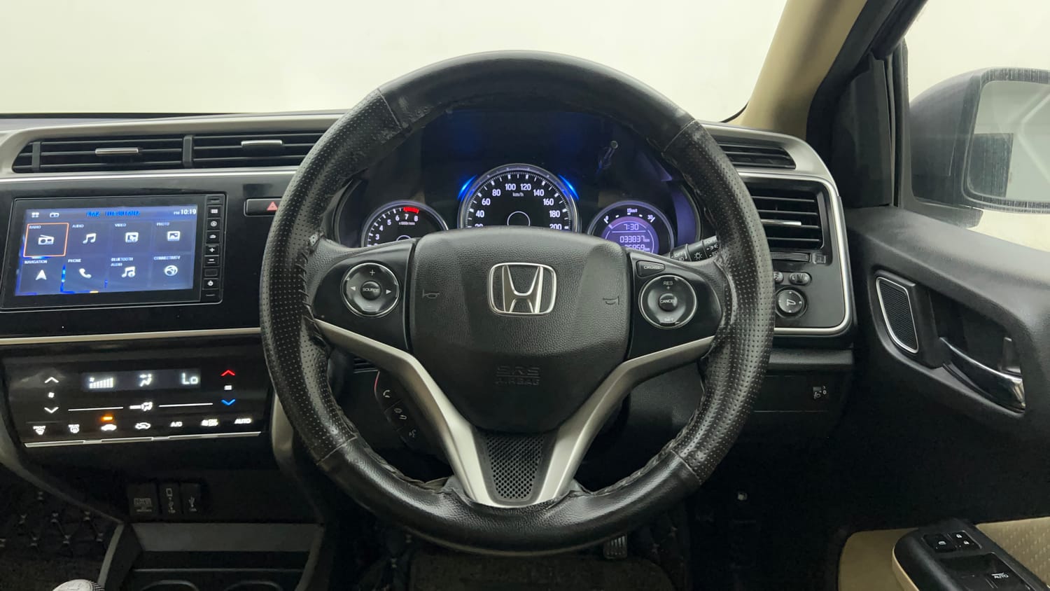 Used 2021 Honda City V Petrol Petrol Manual interior STEERING VIEW